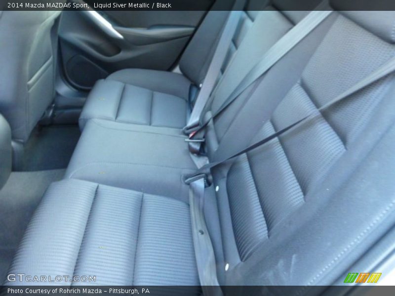 Rear Seat of 2014 MAZDA6 Sport