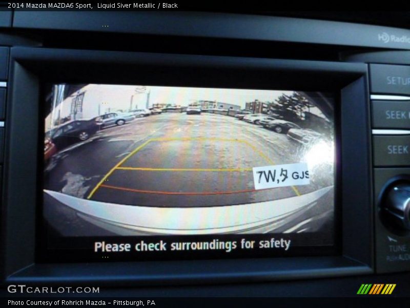 Liquid Siver Metallic / Black 2014 Mazda MAZDA6 Sport