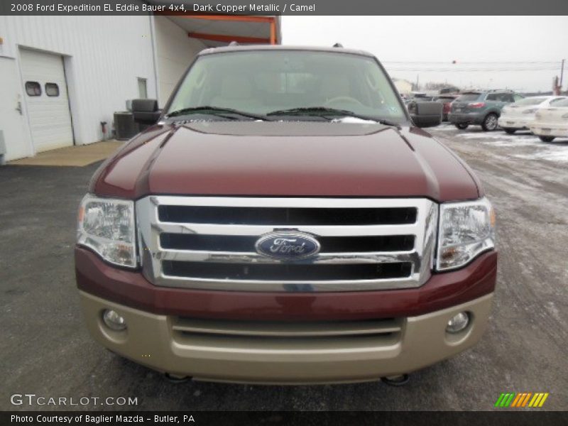 Dark Copper Metallic / Camel 2008 Ford Expedition EL Eddie Bauer 4x4