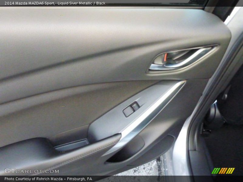 Liquid Siver Metallic / Black 2014 Mazda MAZDA6 Sport
