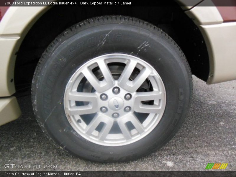Dark Copper Metallic / Camel 2008 Ford Expedition EL Eddie Bauer 4x4