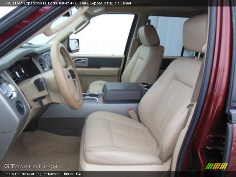 Dark Copper Metallic / Camel 2008 Ford Expedition EL Eddie Bauer 4x4