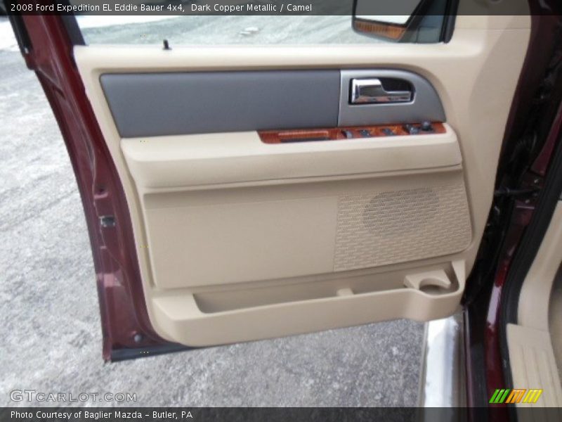 Dark Copper Metallic / Camel 2008 Ford Expedition EL Eddie Bauer 4x4