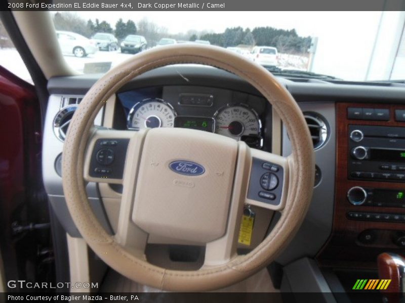 Dark Copper Metallic / Camel 2008 Ford Expedition EL Eddie Bauer 4x4