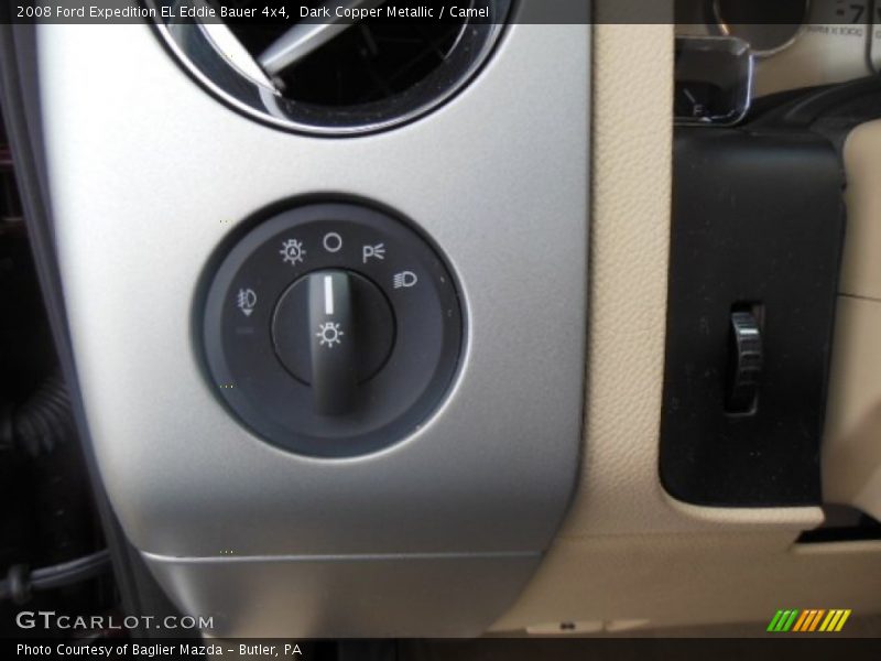 Dark Copper Metallic / Camel 2008 Ford Expedition EL Eddie Bauer 4x4