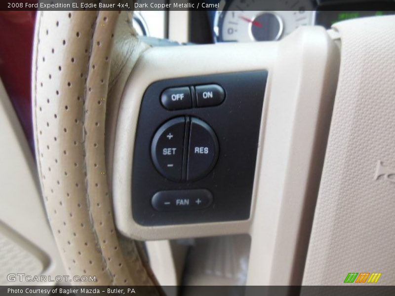 Dark Copper Metallic / Camel 2008 Ford Expedition EL Eddie Bauer 4x4