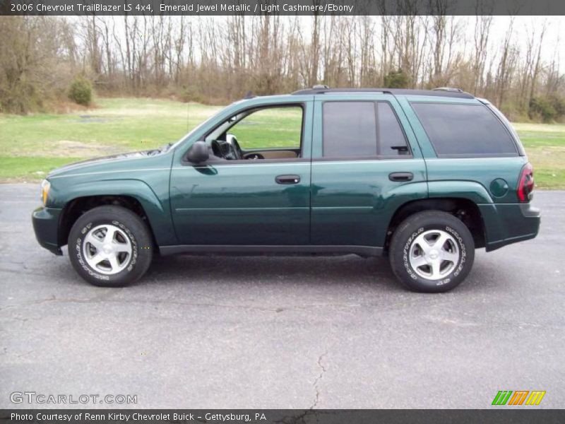 Emerald Jewel Metallic / Light Cashmere/Ebony 2006 Chevrolet TrailBlazer LS 4x4