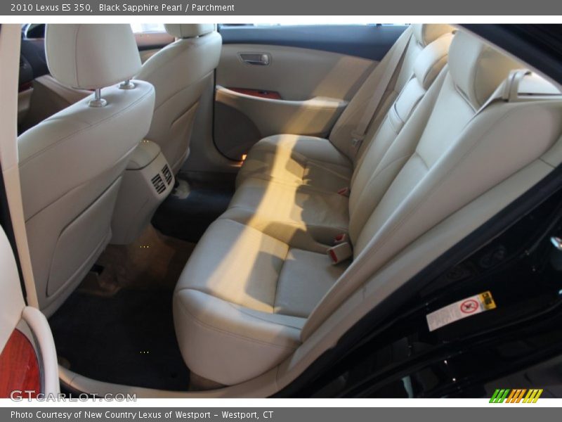 Black Sapphire Pearl / Parchment 2010 Lexus ES 350