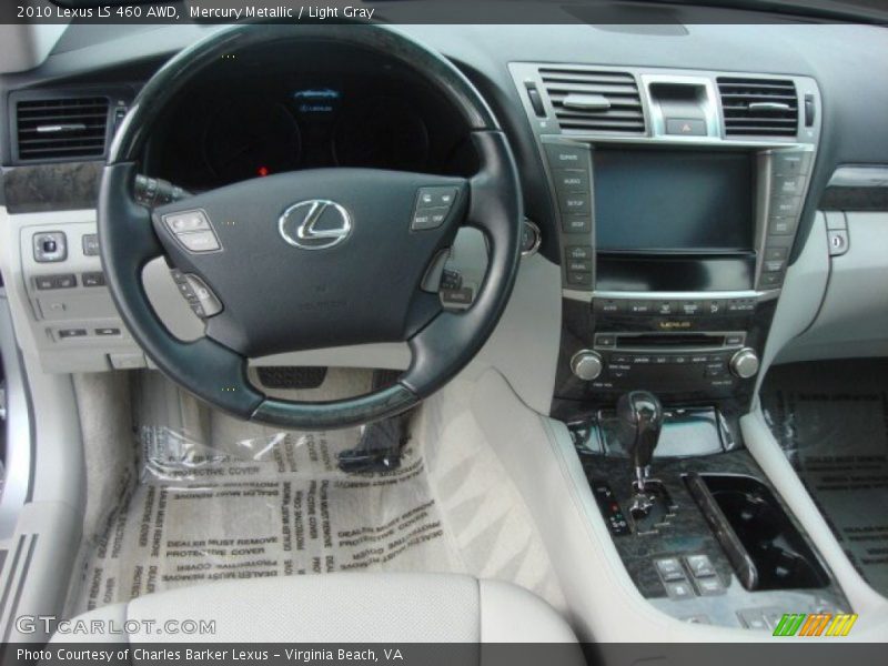Mercury Metallic / Light Gray 2010 Lexus LS 460 AWD
