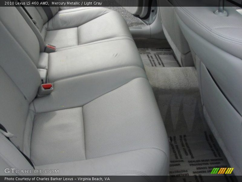 Mercury Metallic / Light Gray 2010 Lexus LS 460 AWD