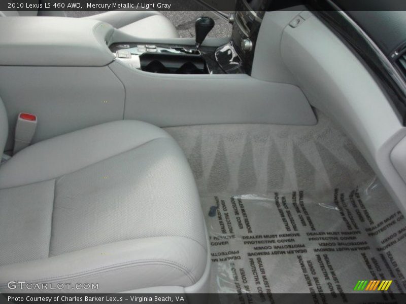 Mercury Metallic / Light Gray 2010 Lexus LS 460 AWD
