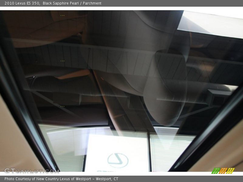 Black Sapphire Pearl / Parchment 2010 Lexus ES 350