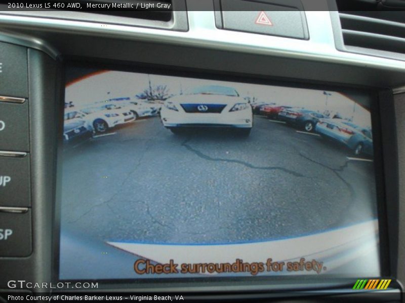 Mercury Metallic / Light Gray 2010 Lexus LS 460 AWD