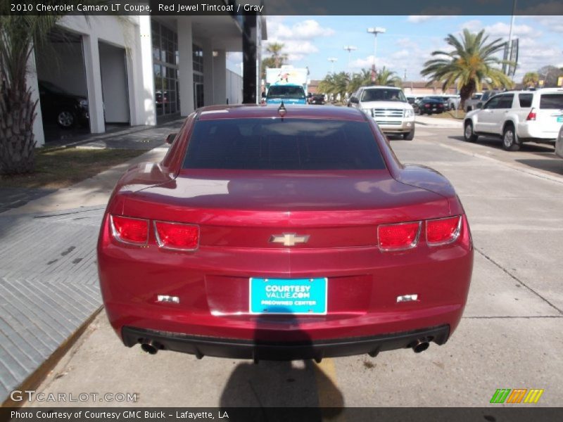 Red Jewel Tintcoat / Gray 2010 Chevrolet Camaro LT Coupe