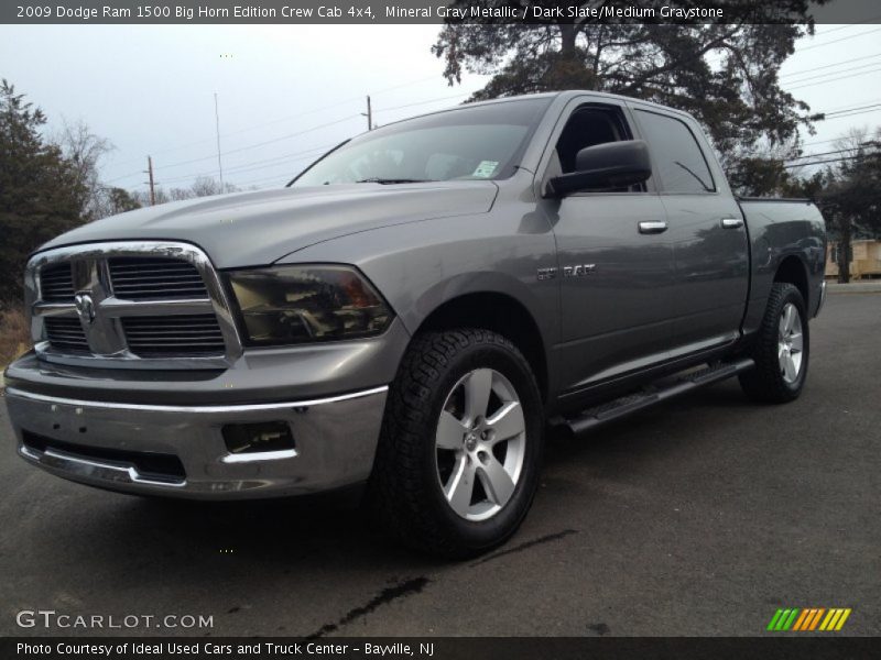 Mineral Gray Metallic / Dark Slate/Medium Graystone 2009 Dodge Ram 1500 Big Horn Edition Crew Cab 4x4