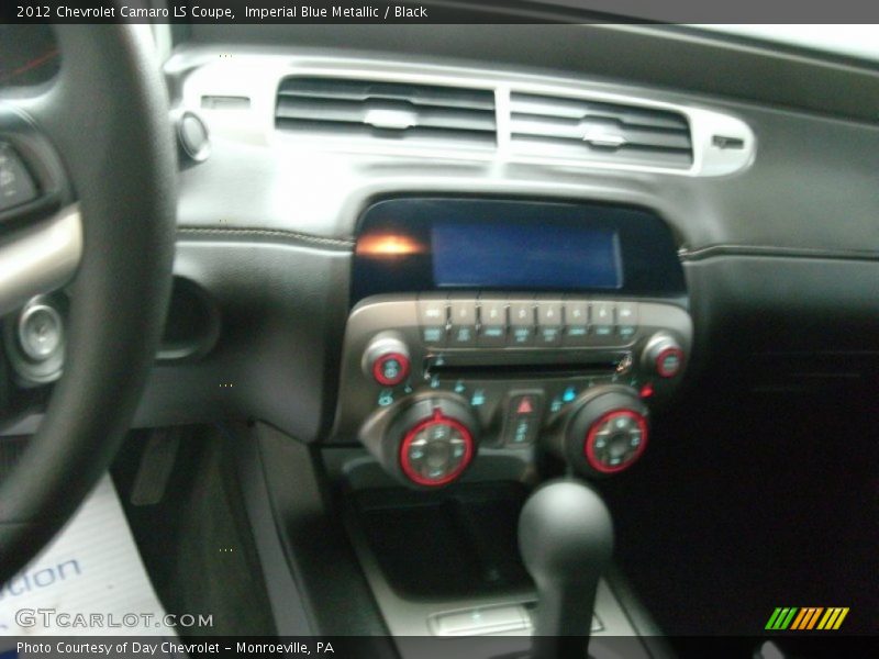 Imperial Blue Metallic / Black 2012 Chevrolet Camaro LS Coupe