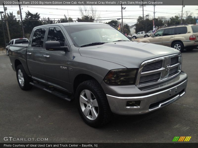 Mineral Gray Metallic / Dark Slate/Medium Graystone 2009 Dodge Ram 1500 Big Horn Edition Crew Cab 4x4