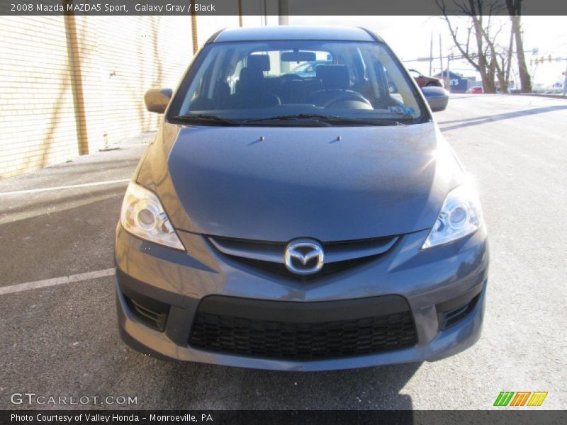 Galaxy Gray / Black 2008 Mazda MAZDA5 Sport