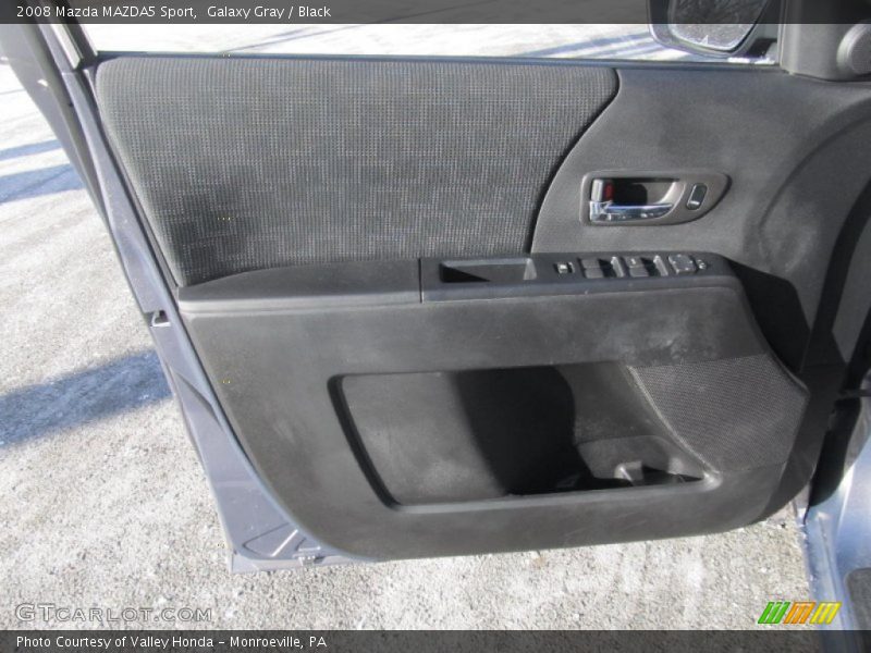 Galaxy Gray / Black 2008 Mazda MAZDA5 Sport