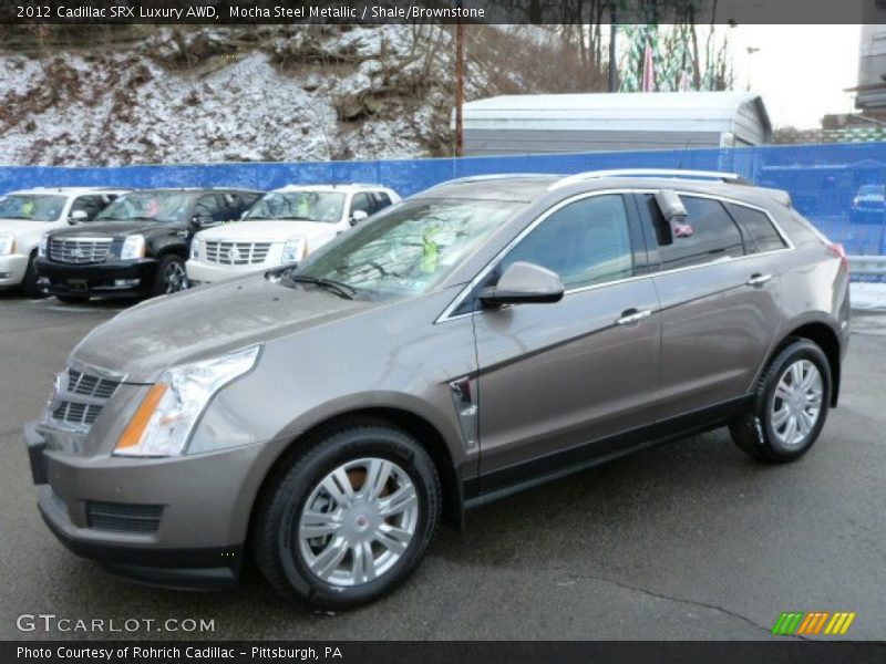 Mocha Steel Metallic / Shale/Brownstone 2012 Cadillac SRX Luxury AWD
