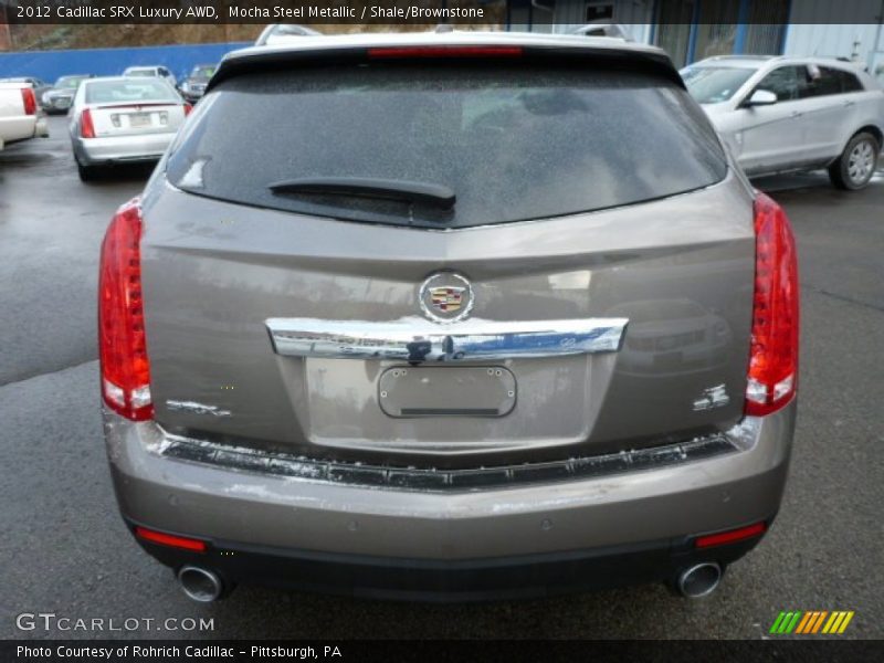 Mocha Steel Metallic / Shale/Brownstone 2012 Cadillac SRX Luxury AWD
