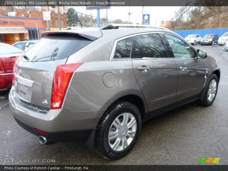 Mocha Steel Metallic / Shale/Brownstone 2012 Cadillac SRX Luxury AWD