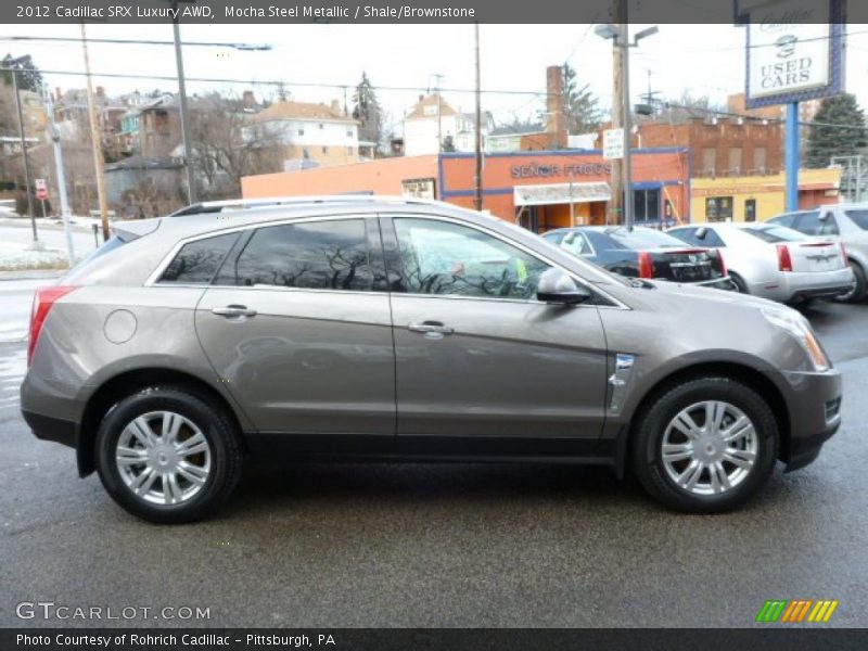 Mocha Steel Metallic / Shale/Brownstone 2012 Cadillac SRX Luxury AWD