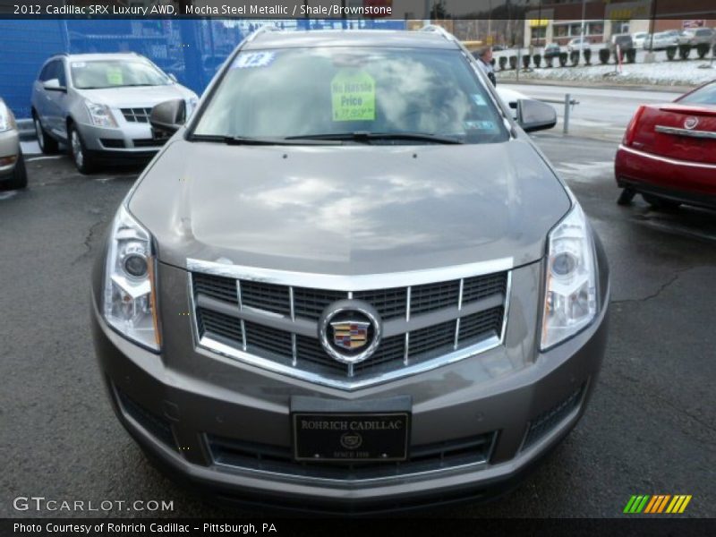 Mocha Steel Metallic / Shale/Brownstone 2012 Cadillac SRX Luxury AWD
