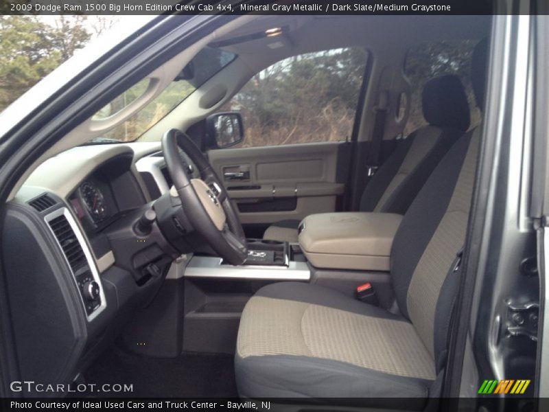 Mineral Gray Metallic / Dark Slate/Medium Graystone 2009 Dodge Ram 1500 Big Horn Edition Crew Cab 4x4