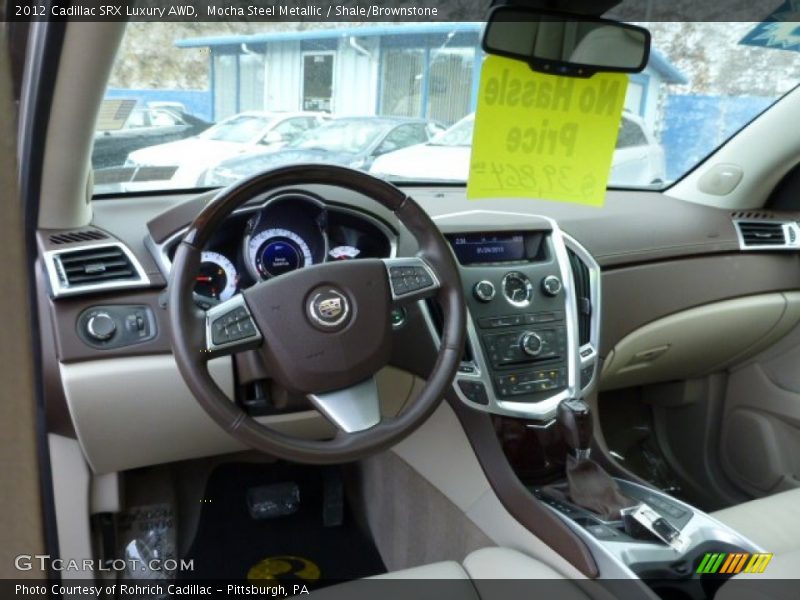 Mocha Steel Metallic / Shale/Brownstone 2012 Cadillac SRX Luxury AWD