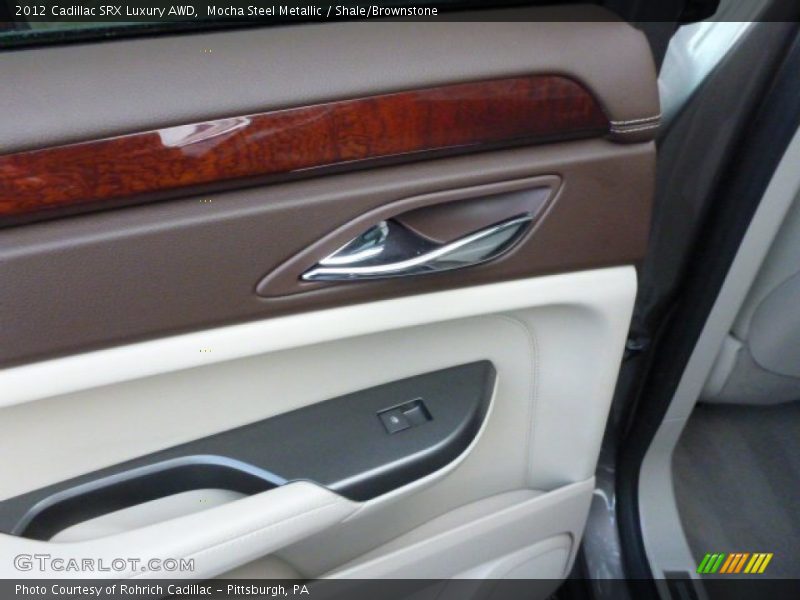 Mocha Steel Metallic / Shale/Brownstone 2012 Cadillac SRX Luxury AWD