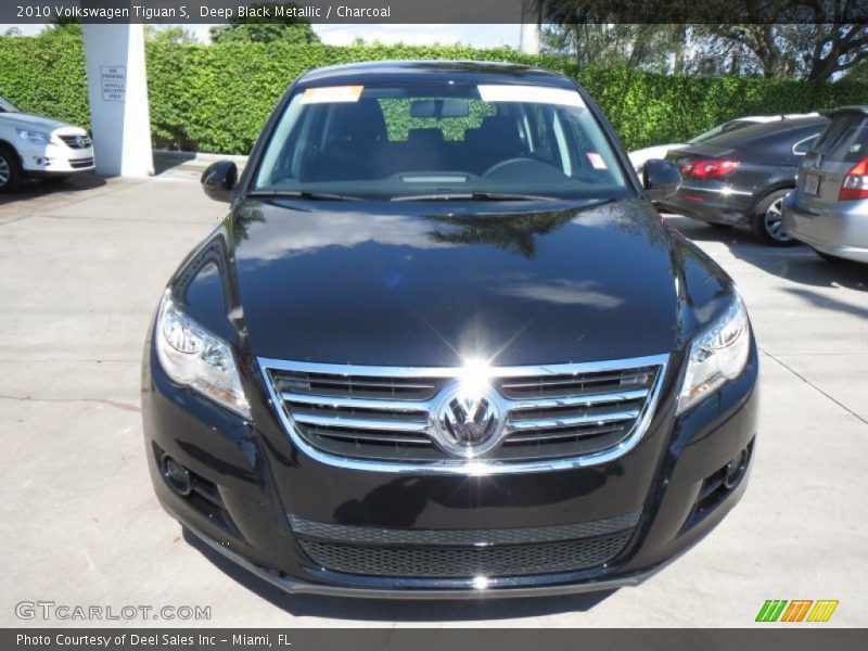 Deep Black Metallic / Charcoal 2010 Volkswagen Tiguan S