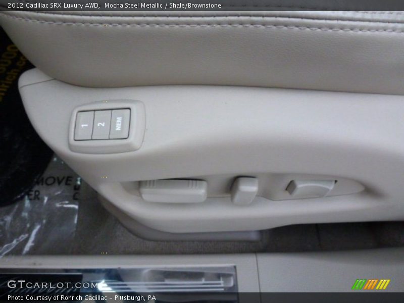 Mocha Steel Metallic / Shale/Brownstone 2012 Cadillac SRX Luxury AWD
