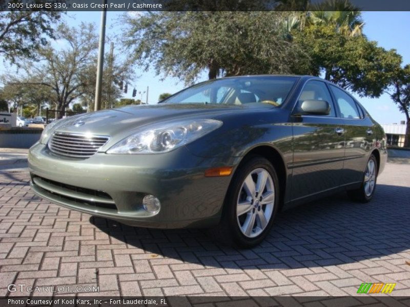 Oasis Green Pearl / Cashmere 2005 Lexus ES 330