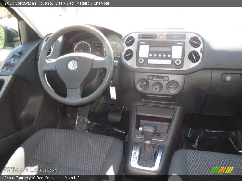 Deep Black Metallic / Charcoal 2010 Volkswagen Tiguan S