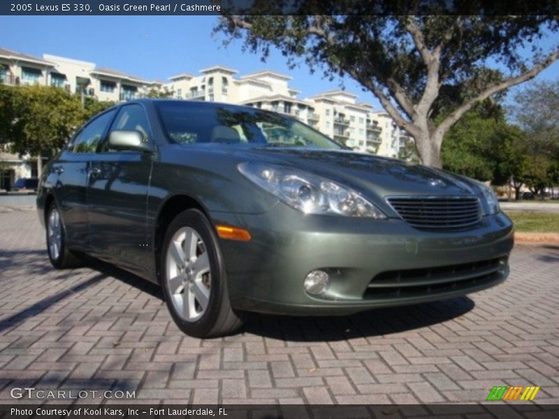 Oasis Green Pearl / Cashmere 2005 Lexus ES 330