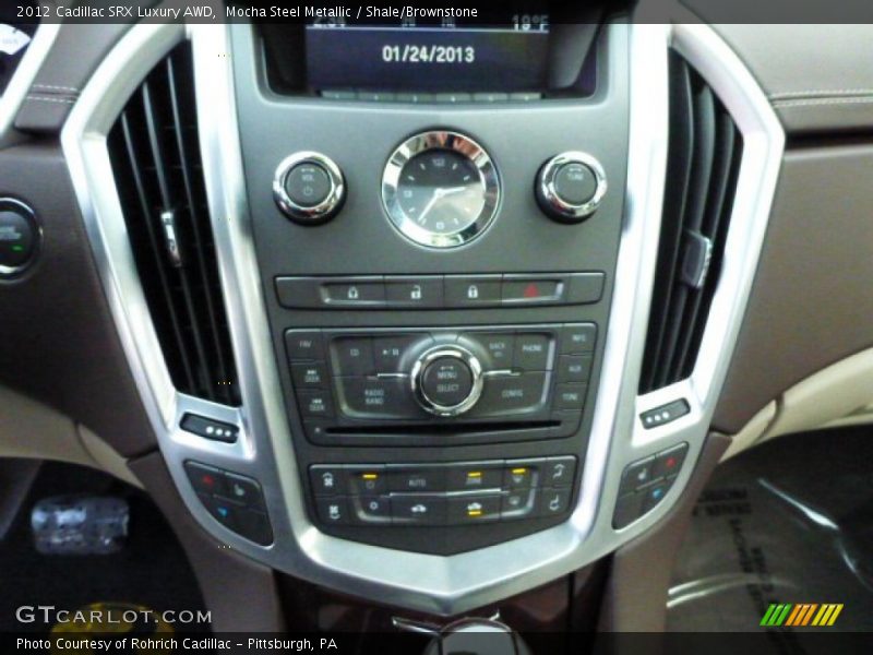 Mocha Steel Metallic / Shale/Brownstone 2012 Cadillac SRX Luxury AWD