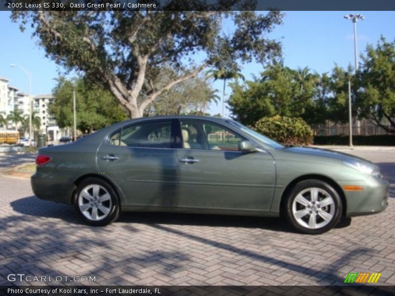 Oasis Green Pearl / Cashmere 2005 Lexus ES 330