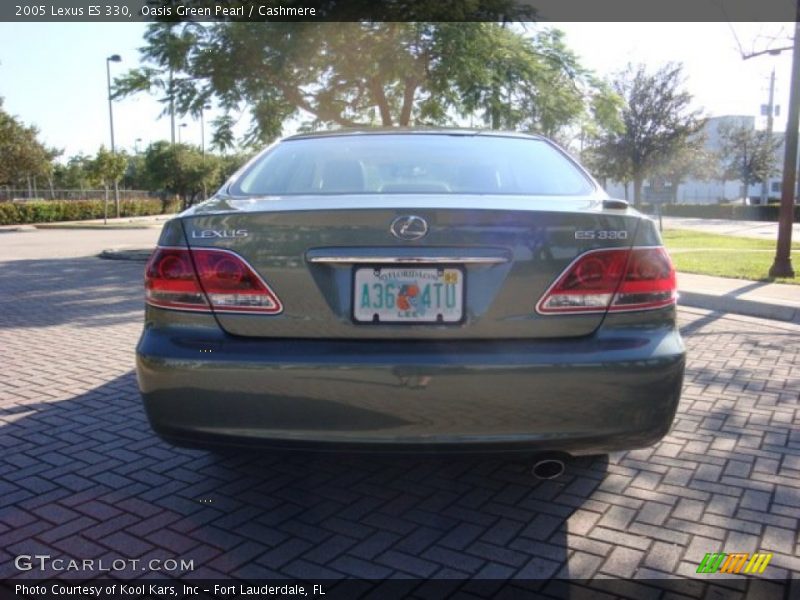 Oasis Green Pearl / Cashmere 2005 Lexus ES 330
