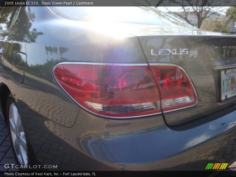 Oasis Green Pearl / Cashmere 2005 Lexus ES 330