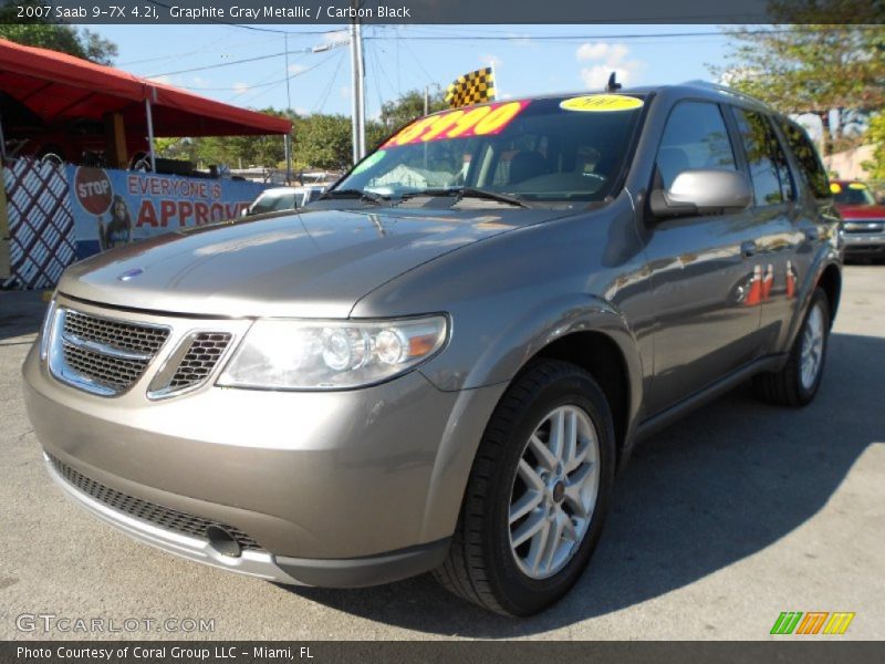 Graphite Gray Metallic / Carbon Black 2007 Saab 9-7X 4.2i