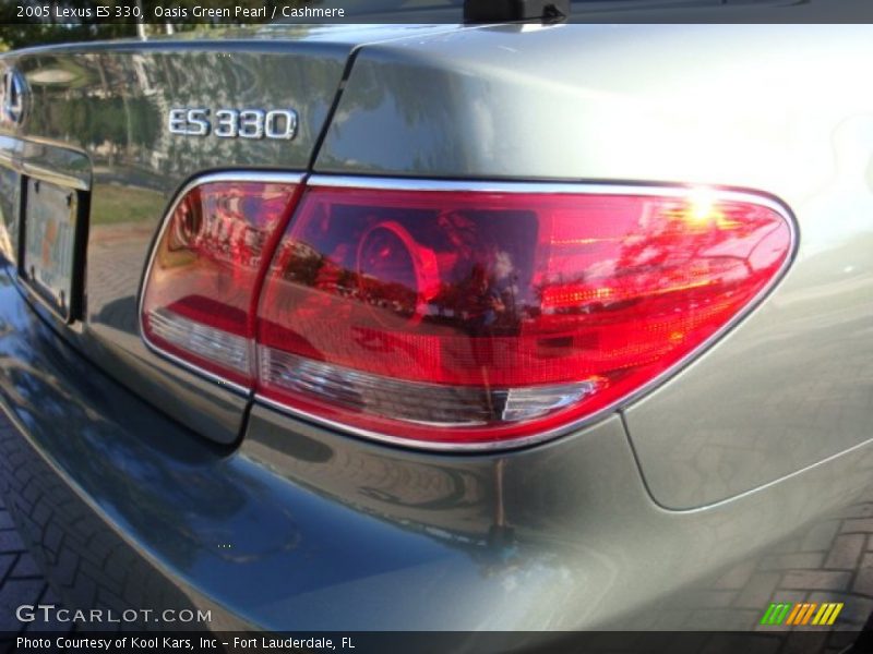 Oasis Green Pearl / Cashmere 2005 Lexus ES 330