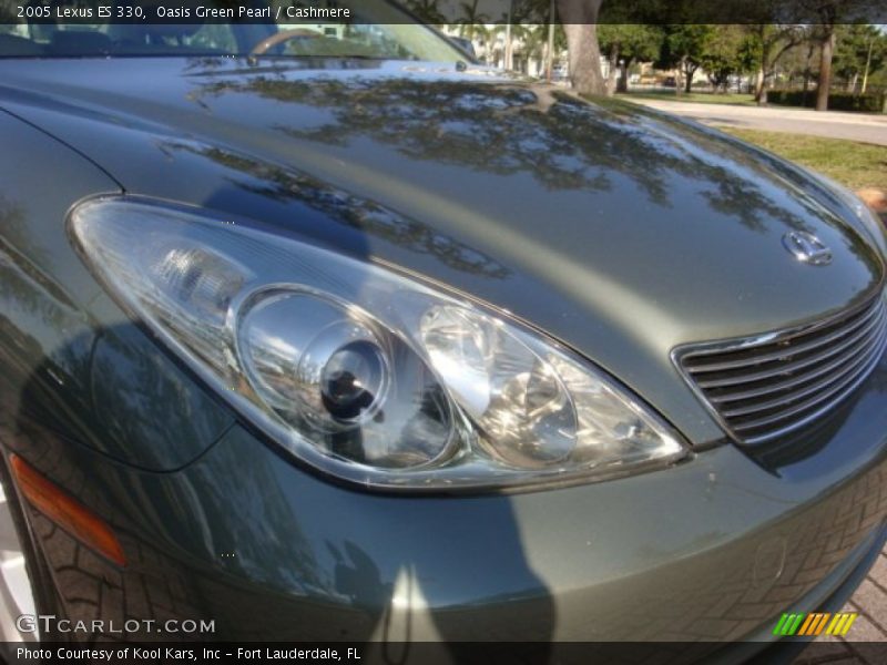 Oasis Green Pearl / Cashmere 2005 Lexus ES 330