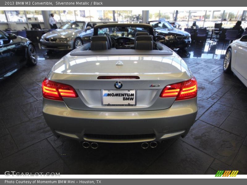 Silverstone Metallic / Black 2013 BMW M3 Convertible
