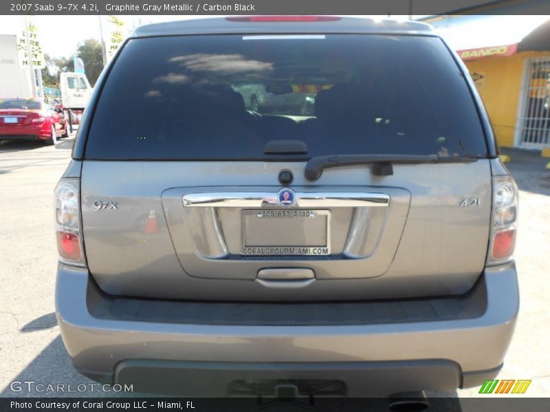 Graphite Gray Metallic / Carbon Black 2007 Saab 9-7X 4.2i