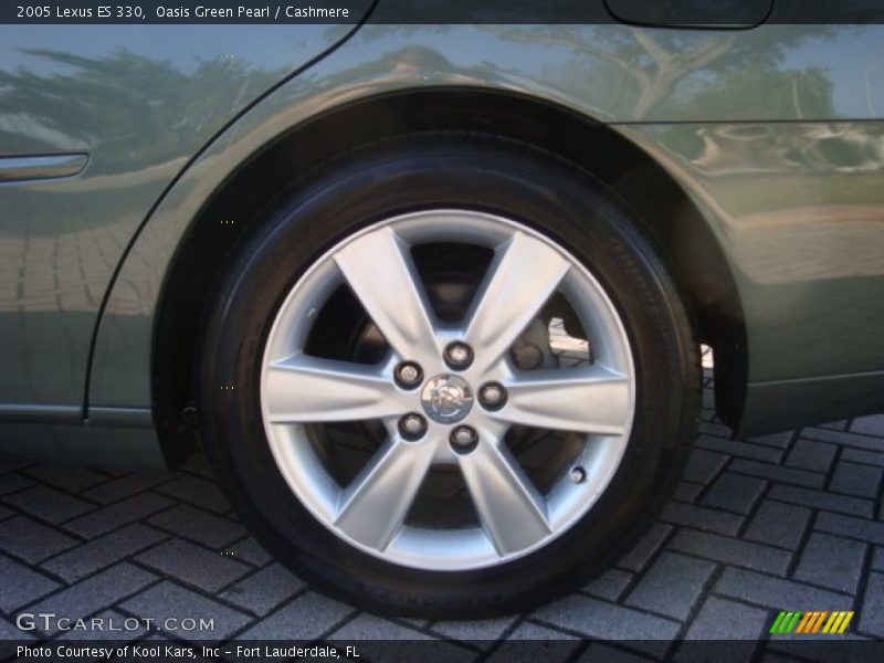 Oasis Green Pearl / Cashmere 2005 Lexus ES 330