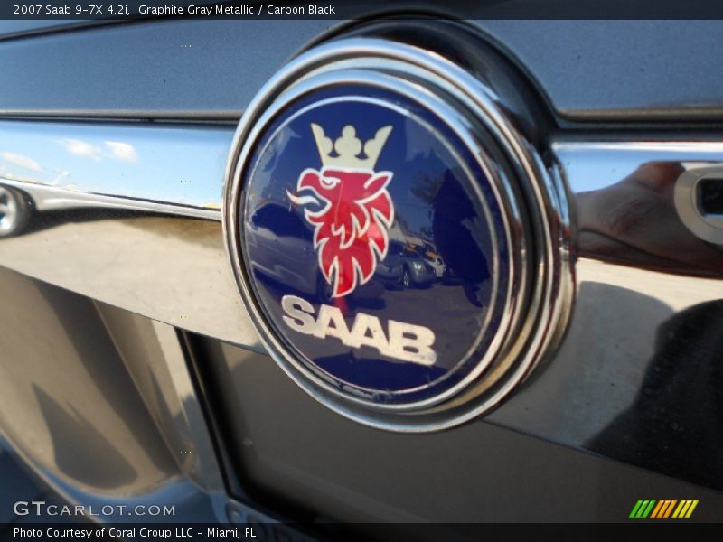 Graphite Gray Metallic / Carbon Black 2007 Saab 9-7X 4.2i