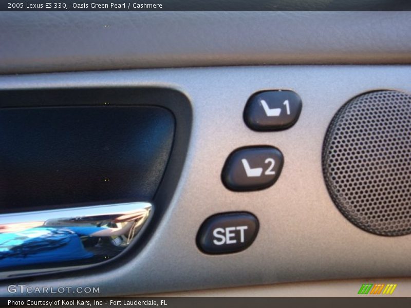 Oasis Green Pearl / Cashmere 2005 Lexus ES 330