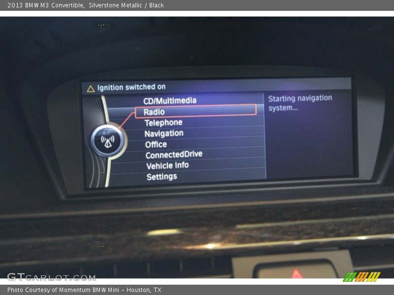 Silverstone Metallic / Black 2013 BMW M3 Convertible