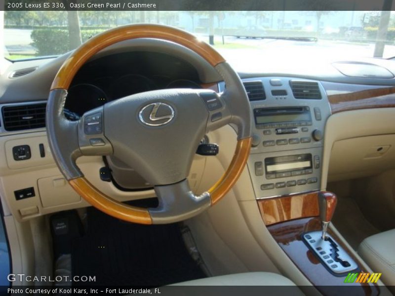 Oasis Green Pearl / Cashmere 2005 Lexus ES 330